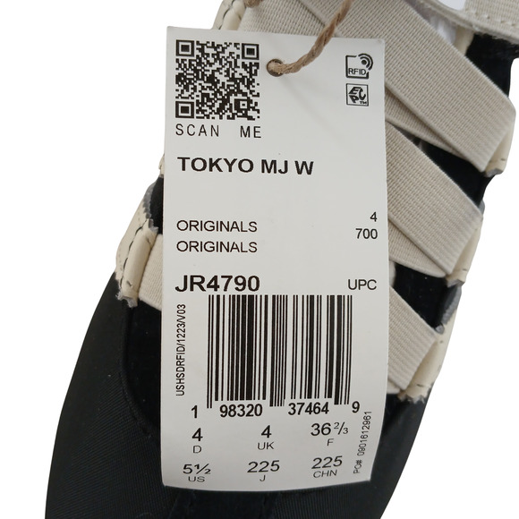 Adidas Originals TOKYO MJ JR4790 Core Black / Cream / Gold Metallic Women 5.5 US main image 10